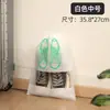 Bolsa Transparente de Tela No Tejida con Cordón para Zapatos, Cubierta Protectora contra el Polvo para Almacenamiento de Zapatos de Viaje, Bolsa de Zapatos de Viaje, Bolsa Protectora a Prueba de Humedad y Moho