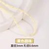 Cuentas Sueltas de Concha Azul Tierra para Pulsera DIY, Cuentas para Cuerda de Mano, Accesorios, Cuentas de Concha con Agujero, Venta al por Mayor por Pieza
