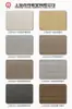 Nuevo grano de madera de alta gama placa de aluminio-plástico con grano de madera Shanghai placa de aluminio-plástico auspiciosa ignífuga para colgar en seco pared interior y exterior ladrillo