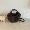 Bolso Nuevo para Mujer, Estilo Simple de Nicho, Bolso de Hombro Tipo Cubo Versión Coreana, Bolso Cruzado de Moda Tendencia 2026, Versátil para el Trabajo y el Uso Diario