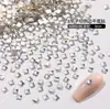 Accesorios Brillantes de Diamante para Uñas con Corte Huazi K9 de Fondo Plano Coloridos Mixtos con Borde Plano Diamantes de Forma Especial para Uñas