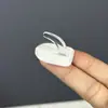 Adesivo acrílico transparente sem rastros, gancho adesivo de plástico forte, gancho de banheiro, adesivo sem perfuração, pequeno gancho de chifre de boi