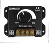 Lâmpada monocromática LED de baixa tensão com controlador de escurecimento de canal único de dimmer de botão de casca de ferro 12-24V30A Aipin fabricante