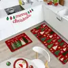 Tapetes de Piso para Árbol de Navidad Amazon, Tapetes de Piso para Cocina con Camión de Navidad para el Hogar, Felpudos para Puerta de Entrada, Tapetes de Piso para Baño