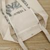 Bolsa de ombro de lona de dupla finalidade com logotipo estampado mochila transversal bolsa com fecho bolsa de viagem para compras fabricantes atacado