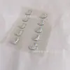 Pegatinas decorativas de belleza de luna de amor de estrella de cinco puntas coloridas hechas a mano con epoxi de cristal, pegatinas de lunar 3D para niños