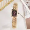 Moda Estilo Coreano Vintage Elegante Pequeño Dorado Reloj de Mujer Estilo Femenino Más Vendido Estudiante Nicho Reloj Dropshipping
