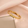 Pulsera de acero de titanio europea y americana ins simple rombo estrellada pulsera femenina acero de titanio joyería clásica que no se desvanece pareja