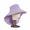 Sombrero de sol para coleta con visera grande, nuevo para primavera y verano, moderno, versátil, anti-ultravioleta, sombrero tipo chal