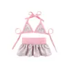 Ropa de Verano para Mascotas Set de Bikini para Mascotas Traje de Baño Teddy Ropa de Playa para Gato Ragdoll Perro Traje de Baño para Mascotas