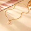 Brincos Estrela Coração Estilo Hong Kong Retrô, Simples e Fashion, High-End, Brincos Românticos e Delicados, Colar Pequeno Estilo Fragrante Feminino