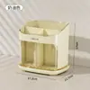 Estante de Almacenamiento Multifuncional para Cocina, Soporte Sencillo y de Alta Gama para Utensilios en Encimera, Caja de Almacenamiento con Drenaje para Palillos y Cucharas