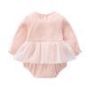 Roupas de bebê estilo coreano Harper Baby One-piece Roupas Roupas recém-nascidas Bebê Menina Roupas de escalada Harper Vestido Vestido de princesa