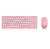 Teclado sem fio e mouse conjunto teclado com teclado digital teclas de chocolate teclado e mouse sem fio