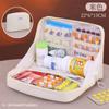 Bolsa de Tela para Novos Produtos Transfronteiriços Bolsa Médica Bolsa para Armazenamento de Remédios Domésticos Grande Capacidade Kit de Primeiros Socorros para Cuidados Médicos de Estudantes