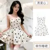 Vestido de Noche Xiucaisha Estilo Deseo Puro con Tirante en Forma de Corazón para Mujer, Vestido Corto de Verano Ceñido a la Cintura con Copas, Sexy Vestido para Estar en Casa