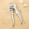 Prensa de ajo manual, machacador de ajo, picador de ajo ampliado, picadora de ajo y jengibre, herramienta para hacer pasta de ajo, prensa y trituradora de ajo para el hogar