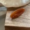 Corea del Sur Simple Color Caramelo Ovalado Clip Lateral Pasador para el Cabello Cabello Roto Pico de Pato Pasador Niña