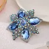 Broche de Cristal para Mujer, Accesorios de Pin de Broche Vintage, Joyería Transfronteriza, Accesorios de Broche Transfronterizos Vintage Barrocos Europeos y Americanos