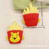 Chaveiro acessórios atacado desenhos animados Pooh Bear boneca chaveiro pingente bonito saco ornamentos sapatilha material acessórios