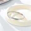 Pulsera avanzada, sencilla y suave, de acero inoxidable caliente transfronterizo, fabricantes de pulseras de arena a presión, adornos de mano de acero de titanio al por mayor