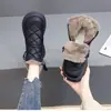 Sapatos de Algodão Quentes Mais Vendidos para Mulheres 2025 Novo Estilo Francês Forrados com Lã Espessados Botas de Neve Antiderrapantes para Exterior Quentes Botas Curtas
