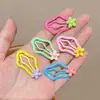 Grampo de Cabelo Nuvem para Crianças BB Clip Clip de Testa Acessório de Cabelo para Meninas, Ornamento de Cabelo para Fios Soltos, Presilha para Franja Lateral, Grampo Colorido