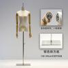 Busto de Manequim para Exibição de Roupas Femininas, Manequim de Meio Corpo para Vitrine, Loja de Roupas, Suporte de Modelo de Vestido de Noiva, Novo Estilo