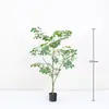 Plantas Verdes Simuladas, Árboles Felices, Árboles de la Fortuna, Plantas Biónicas Grandes de Pie Elegantes y Accesibles para Sala de Estar, Decoración de Interiores y Paisajismo