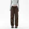 Pantalones de verano blancos para mujer, ligeros, protectores del sol, de secado rápido, pantalones tipo paracaidista para exteriores, pantalones de senderismo, pantalones cargo deportivos