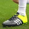 Zapatos de fútbol para escuela primaria y secundaria para hombre y mujer, zapatillas deportivas de uña larga rota, para niños, jóvenes, tallas grandes, zapatos de entrenamiento de competición, al por mayor