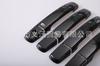 Adecuado para el antiguo Qashqai modificado Sentra manija decoración negro brillante manija de la puerta parche de carcasa protectora