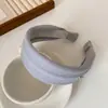 Diadema de terciopelo coreano de color sólido para lavar la cara para mujer, Pasador simple de corona alta, Accesorio para el cabello de diadema simple de tela