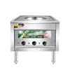 Vaporizador Multifuncional Economizador de Energia para Uso Comercial, Vaporizador a Gás ou Elétrico para Rolinhos de Arroz de Café da Manhã, Xiaolongbao e Vaporização de Comida de Rua