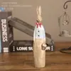 Aula de Preescolar Estilo Ins Creativo Manualidades de Ciervos Adornos de Madera Hechos a Mano Escritorio de Oficina Decoraciones para el Hogar