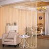 Cortina de fio dourado casamento fundo não enrosca cortina decorativa cortina divisória sala de estar cortina de porta com borla criptografada cortina de pendurar