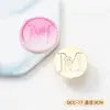 Serie original de sello de laca grabado en relieve plano sello de laca cabeza de sello de latón fabricantes liquidación al por mayor