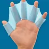 Suministrado directamente por el fabricante: Palas de mano de silicona para natación para adultos y niños, palas de buceo, equipo de snorkel flyfish