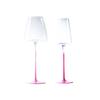 Copa de Vino Tinto Rosa Barbie Hada Roja Copa Alta Rosa Francesa Copa de Vino Borgoña Copa de Champán Espumoso