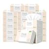 Papel Higiénico Jierou de Pulpa de Madera Original, Resistente al Agua, Volumen Extra, 3 Capas, 130 Hojas, Papel Higiénico para el Hogar, Toallitas para Manos