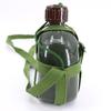 Hervidor de agua portátil de aluminio grueso de 87 litros para acampar al aire libre, estilo antiguo, con correa de entrenamiento militar, gran capacidad, ideal para salidas de verano.