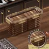 Humidor para Cigarros Zhanggong Virutas de Madera de Cedro Caja de Envejecimiento Mini Humidificación Set para Fumar Práctica Caja de Mantenimiento para Cigarros