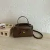 2026 Nuevo Bolso de Mano de Moda Versátil Estilo Coreano con Patrón de Piedra, Bolso Cruzado de Hombro Único Minimalista de Gama Alta para Mujer