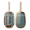 Adecuado para 2 Llaves y 3 Llaves Renault Koleo Correa Funda Protectora para Llave de Coche Bolsa para Llaves