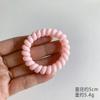 Anillo para el cabello con línea telefónica, estilo coreano para mujer, cuerda para el cabello sin dejar rastro, popular en Internet, simple, gruesa, de goma, con tendón, accesorios para el cabello de alta elasticidad.