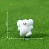 Micro-paisaje Oso de Dibujos Animados Muñeca Linda de Frijol Bolsa Ciega Accesorios Escenario de Casa de Muñecas Decoraciones DIY Adornos Pequeños de Escritorio