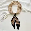 Cadarços de Cristal Coreanos Lenço de Seda Longo Versão Coreana Decoração Versátil para Sapatos Laço Tamancos Cadarços Acessórios para Sapatos