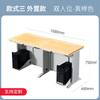 Mesa de computador dobrável, mesa de treinamento, mesa de sala de informática multimídia escolar, mesa de fábrica, mesa simples e dupla, mesa de sala de informática para estudantes