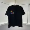 Camiseta Estampada com Letras 2024 Algodão Respirável Moda Ve