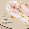 Bolsa de basura con cordón y estampado de conejo de dibujos animados, resistente al desgarro, portátil, para cocina del hogar, a prueba de fugas, bolsa de plástico grande, en stock